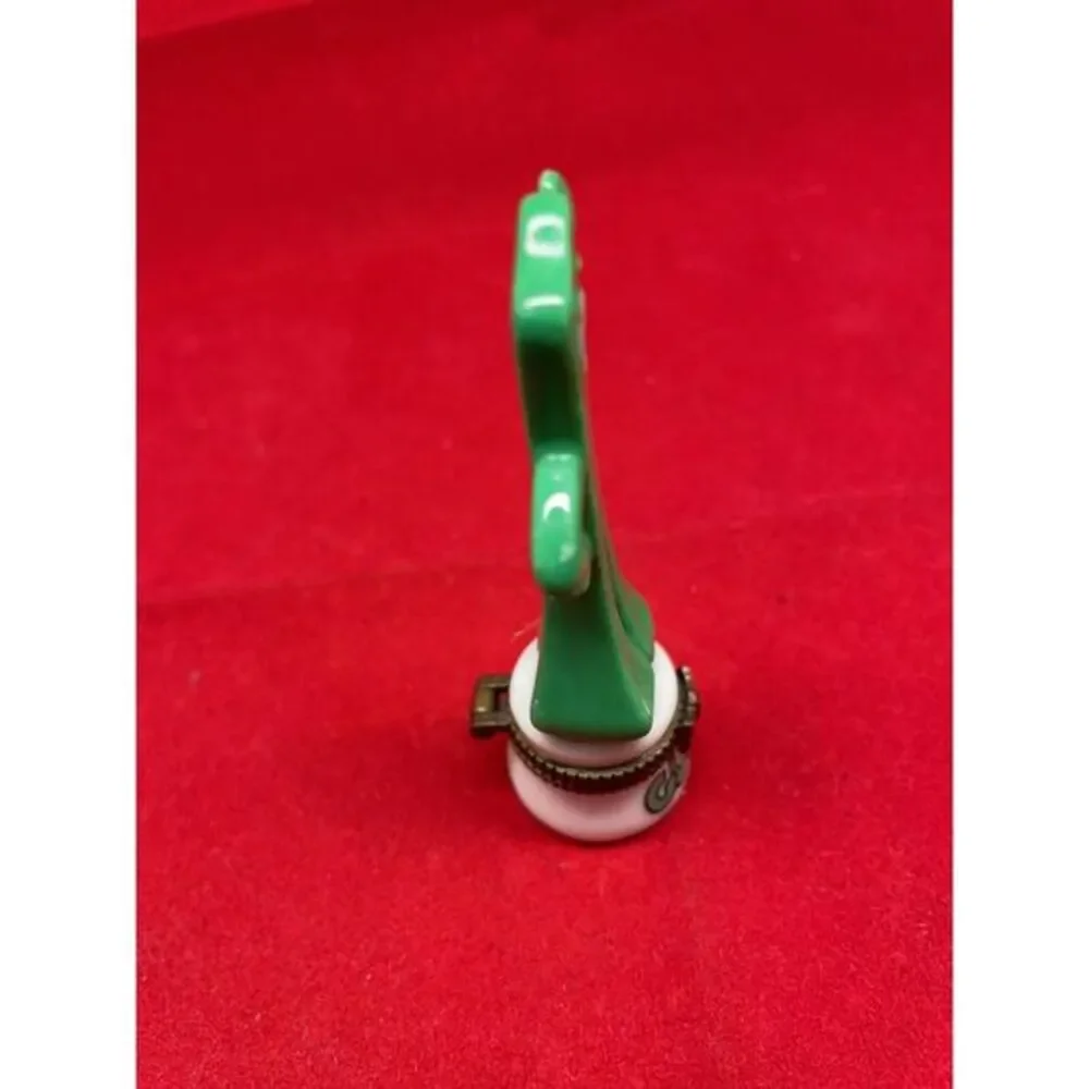 Vintage PHB Gumby Porcelain Trinket Box Gumby w/ Book‎ RARE Collectible EUC